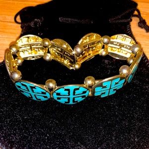 Authentic Tory Burch bracelet ( stretchable )